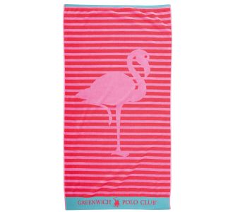 GREENWICH POLO CLUB JUNIOR ΠΕΤΣΕΤΑ ΘΑΛΑΣΣΗΣ 70Χ140 4073 PINK, RED |  Πετσέτες Θαλάσσης στο espiti