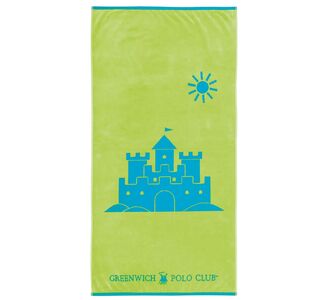 GREENWICH POLO CLUB JUNIOR ΠΕΤΣΕΤΑ ΘΑΛΑΣΣΗΣ 70Χ140 4075 BLUE, GREEN |  Πετσέτες Θαλάσσης στο espiti