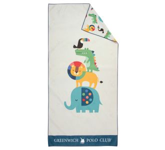 GREENWICH POLO CLUB JUNIOR ΠΕΤΣΕΤΑ ΘΑΛΑΣΣΗΣ 70Χ140 4079 GREY |  Πετσέτες Θαλάσσης στο espiti