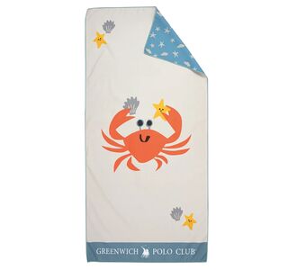 GREENWICH POLO CLUB JUNIOR ΠΕΤΣΕΤΑ ΘΑΛΑΣΣΗΣ 70Χ140 4080 BLUE, GREY |  Πετσέτες Θαλάσσης στο espiti