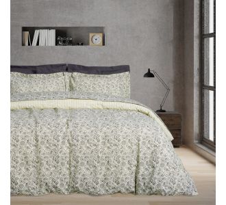 DAS HOME ΣΕΤ ΠΑΠΛΩΜΑΤΟΘΗΚΗ ΜΟΝΗ DAILY 3004 BLACK, WHITE |  Παπλωματοθήκες Υπέρδιπλες στο espiti