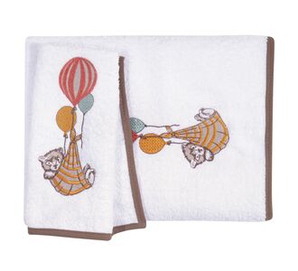 GREENWICH POLO CLUB ΣΕΤ ΠΕΤΣΕΤΕΣ ΒΑΒΥ 8850 COFFEE BROWN, WHITE |  Βρεφικές πετσέτες στο espiti
