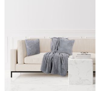 GREENWICH POLO CLUB ΚΟΥΒΕΡΤΑ FLEECE 130Χ170 3476 GREY |  Κουβέρτες Καναπέ στο espiti