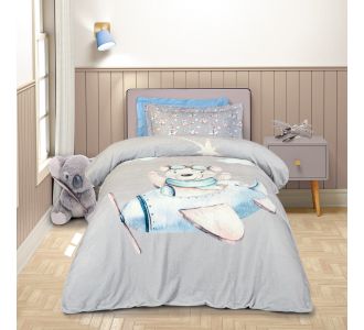 GREENWICH POLO CLUB JUNIOR ΚΟΥΒΕΡΤΑ FLEECE 8851 BLUE, GREY |  Κουβέρτες Παιδικές στο espiti