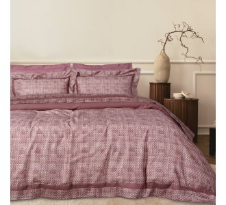 DAS HOME ΠΑΠΛΩΜΑΤΟΘΗΚΗ ΣΕΤ ΥΠΕΡΔΙΠΛΗ EXECUTIVE 1687 CREAM, DARK ROSE |  Παπλωματοθήκες Υπέρδιπλες στο espiti