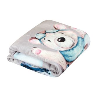 GREENWICH POLO CLUB ΚΟΥΒΕΡΤΑ FLEECE 80X110 ΒΑΒΥ 8851 BLUE, GREY |  Βρεφικές Κουβέρτες στο espiti