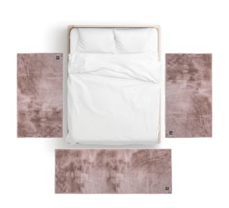 GREENWICH POLO CLUB ΧΑΛΙ 75X200 FAUX FUR 3108 NUDE |  Χαλιά Κρεβατοκάμαρας στο espiti