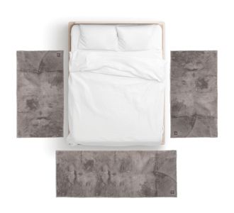 GREENWICH POLO CLUB ΧΑΛΙ 75X200 FAUX FUR 3109 TAUPE |  Χαλιά Κρεβατοκάμαρας στο espiti