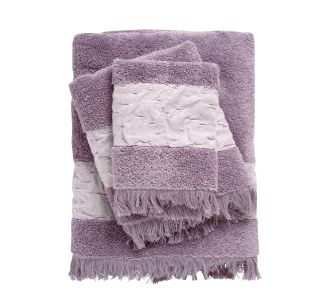 DAS HOME ΣΕΤ ΠΕΤΣΕΤΕΣ 3ΤΕΜΑΧΙΑ DAILY 0744 LILAC |  Σετ Πετσέτες στο espiti
