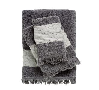 DAS HOME ΣΕΤ ΠΕΤΣΕΤΕΣ 3ΤΕΜΑΧΙΑ DAILY 0746 DARK GREY |  Σετ Πετσέτες στο espiti