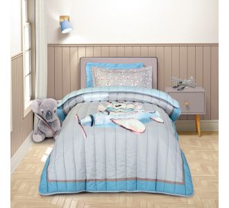 GREENWICH POLO CLUB ΠΑΠΛΩΜΑ MONO 8851 BEIGE, BLUE, GREY |  Παπλώματα Παιδικά στο espiti