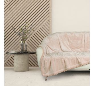 DAS HOME ΚΟΥΒΕΡΤΑ FLEECE 130Χ170 1185 PINK |  Κουβέρτες Καναπέ στο espiti