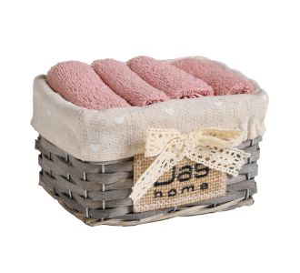 DAS HOME ΣΕΤ ΠΕΤΣΕΤΕΣ 4ΤΕΜΑΧΙΩΝ SOFT 4003 NUDE |  Σετ Πετσέτες στο espiti