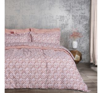 DAS HOME ΣΕΤ ΣΕΝΤΟΝΙΑ ΜΟΝΑ DAILY 3003 NUDE, WHITE |  Σεντόνια Υπέρδιπλα / King Size στο espiti