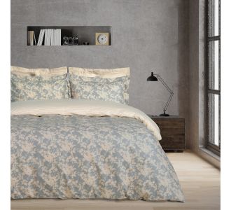 DAS HOME ΣΕΤ ΣΕΝΤΟΝΙΑ ΜΟΝΑ HAPPY 9649 GREY, TAUPE |  Σεντόνια Υπέρδιπλα / King Size στο espiti