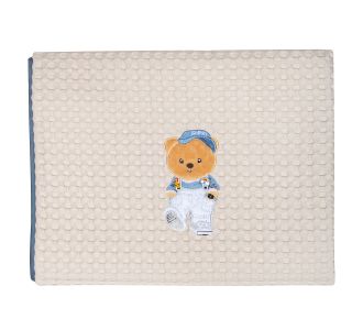 GREENWICH POLO CLUB ΚΟΥΒΕΡΤΑ ΠΙΚΕ 75Χ110 ΒΑΒΥ 8842 ΜΠΛΕ, ΣΠΑΓΓΙ |  Βρεφικές Κουβέρτες στο espiti