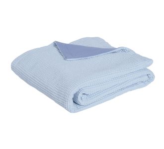 DAS BABY ΚΟΥΒΕΡΤΑ 80X110 RELAX 4883 ΓΑΛΑΖΙΟ, ΜΠΛΕ |  Βρεφικές Κουβέρτες στο espiti