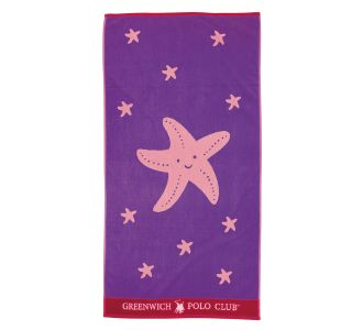 GREENWICH POLO CLUB JUNIOR ΠΕΤΣΕΤΑ ΘΑΛΑΣΣΗΣ 70Χ140 3898 PURPLE |  Πετσέτες Θαλάσσης στο espiti