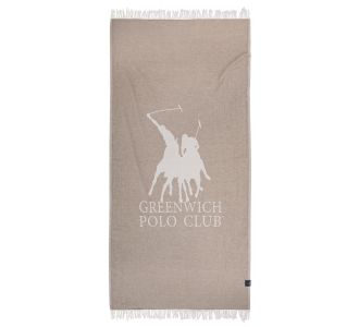GREENWICH POLO CLUB ΠΕΤΣΕΤΑ ΘΑΛΑΣΣΗΣ 85Χ170 3904 TAUPE |  Πετσέτες Θαλάσσης στο espiti