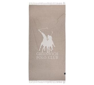 GREENWICH POLO CLUB ΠΕΤΣΕΤΑ ΘΑΛΑΣΣΗΣ 85Χ170 3904 TAUPE |  Πετσέτες Θαλάσσης στο espiti