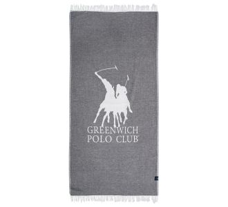 GREENWICH POLO CLUB ΠΕΤΣΕΤΑ ΘΑΛΑΣΣΗΣ 85Χ170 3903 GREY |  Πετσέτες Θαλάσσης στο espiti