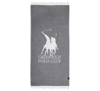 GREENWICH POLO CLUB ΠΕΤΣΕΤΑ ΘΑΛΑΣΣΗΣ 85Χ170 3903 GREY |  Πετσέτες Θαλάσσης στο espiti
