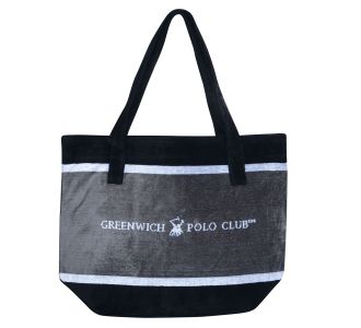GREENWICH POLO CLUB ΤΣΑΝΤΑ ΘΑΛΑΣΣΗΣ 55Χ40 3865 BLACK, GREY |  Τσάντες στο espiti