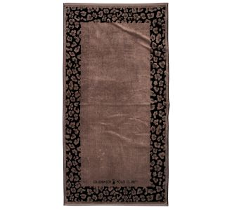 GREENWICH POLO CLUB ΠΕΤΣΕΤΑ ΘΑΛΑΣΣΗΣ 90Χ180 3862 BLACK, BROWN |  Πετσέτες Θαλάσσης στο espiti