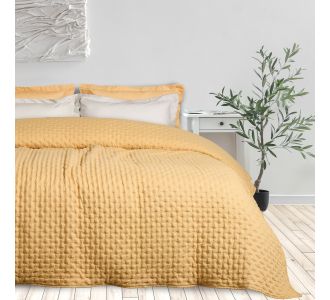 DAS HOME ΚΟΥΒΕΡΛΙ ΥΠΕΡΔΙΠΛΟ HAPPY 9631 OCHRE |  Κουβερλί Υπέρδιπλα στο espiti