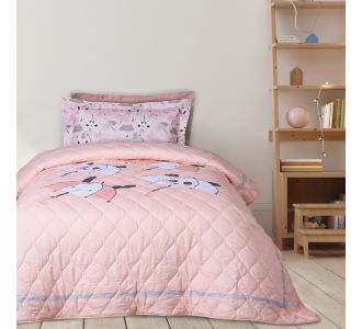 DAS KIDS ΚΟΥΒΕΡΛΙ ΜΟΝΟ 4878 ΓΚΡΙ, ΛΕΥΚΟ, ΡΟΖ |  Κουβερλί Παιδικά στο espiti