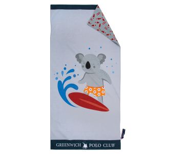 GREENWICH POLO CLUB JUNIOR ΠΕΤΣΕΤΑ ΘΑΛΑΣΣΗΣ 70Χ140 3882 GREY |  Πετσέτες Θαλάσσης στο espiti