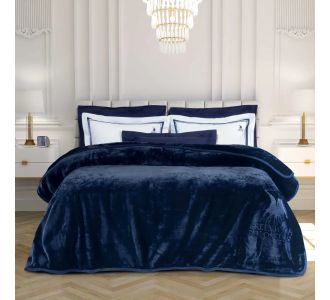 GREENWICH POLO CLUB ΚΟΥΒΕΡΤΑ VELOUR ΜΟΝΗ ESSENTIAL 3439 ΜΠΛΕ |  Κουβέρτες Βελουτέ Υπέρδιπλες στο espiti