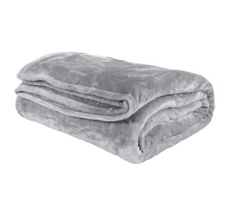 DAS BABY ΚΟΥΒΕΡΤΑ VELOUR 80X110 RELAX 1342 ΓΚΡΙ |  Βρεφικές Κουβέρτες στο espiti