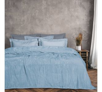 DAS HOME ΚΟΥΒΕΡΤΑ VELOUR MONH 1344 ΓΑΛΑΖΙΟ |  Κουβέρτες Βελουτέ Υπέρδιπλες στο espiti