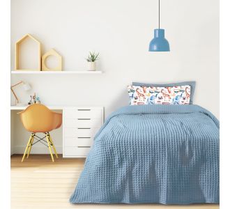 DAS KIDS ΚΟΥΒΕΡΤΑ ΠΙΚΕ 160X220 1205 ΓΑΛΑΖΙΟ |  Κουβέρτες Παιδικές στο espiti