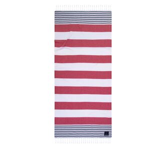 GREENWICH POLO CLUB ΠΕΤΣΕΤΑ-ΠΑΡΕΟ 80Χ180 3815 RED |  Πετσέτες Θαλάσσης στο espiti