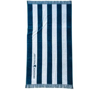 GREENWICH POLO CLUB ΠΕΤΣΕΤΑ ΘΑΛΑΣΣΗΣ 90Χ170 3725 BLUE, WHITE |  Πετσέτες Θαλάσσης στο espiti