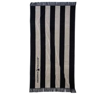 GREENWICH POLO CLUB ΠΕΤΣΕΤΑ ΘΑΛΑΣΣΗΣ 90Χ170 3727 BLACK, TAUPE |  Πετσέτες Θαλάσσης στο espiti