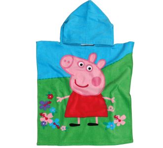 ΠΟΝΤΣΟ ΘΑΛΑΣΣΗΣ 50Χ115 PEPPA PIG 5869 ΓΑΛΑΖΙΟ, ΠΡΑΣΙΝΟ, ΡΟΖ |  Πετσέτες Θαλάσσης στο espiti