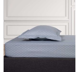 GREENWICH POLO CLUB ΣΕΝΤΟΝΙ ΜΕ ΛΑΣΤΙΧΟ ΜΟΝΟ LOFT 2502 ICE GREY |  Σεντόνια Υπέρδιπλα / King Size στο espiti