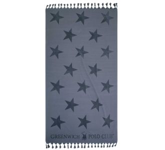 GREENWICH POLO CLUB ΠΕΤΣΕΤΑ ΘΑΛΑΣΣΗΣ 90Χ170 3834 GREY |  Πετσέτες Θαλάσσης στο espiti