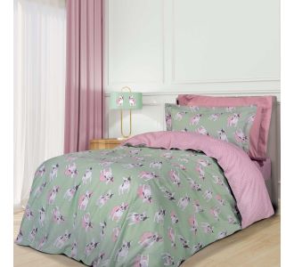 GREENWICH POLO CLUB ΣΕΤ ΠΑΠΛΩΜΑΤΟΘΗΚΗ ΜΟΝΗ 8826 ΜΕΝΤΑ, ΡΟΖ |  Παπλωματοθήκες Παιδικές στο espiti