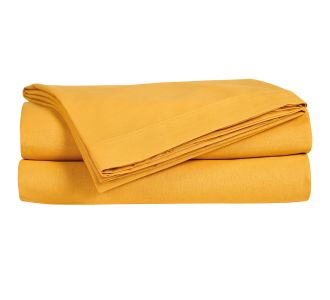 DAS HOME ΣΕΝΤΟΝΙ ΥΠΕΡΔΙΠΛΟ MUSTARD 1019 MUSTARD |  Σεντόνια Υπέρδιπλα / King Size στο espiti