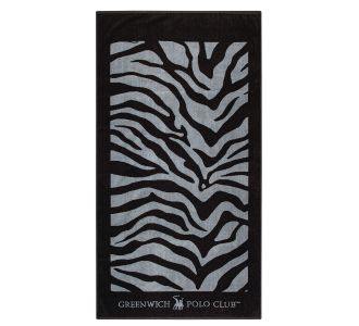 GREENWICH POLO CLUB ΠΕΤΣΕΤΑ ΘΑΛΑΣΣΗΣ 90Χ170 3604 BLACK, GREY |  Πετσέτες Θαλάσσης στο espiti