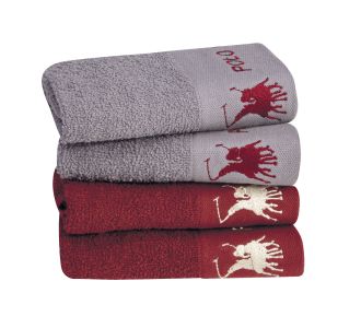 GREENWICH POLO CLUB ΣΕΤ ΠΕΤΣΕΤΕΣ 4 ΤΕΜΑΧΙΩΝ 2670 ΓΚΡΙ, ΜΠΟΡΝΤΩ |  Σετ Πετσέτες στο espiti