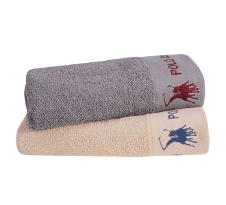 GREENWICH POLO CLUB ΣΕΤ ΠΕΤΣΕΤΕΣ 2 ΤΕΜΑΧΙΩΝ 2663 ΓΚΡΙ, ΜΠΕΖ |  Σετ Πετσέτες στο espiti