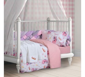 GREENWICH POLO CLUB ΚΟΥΒΕΡΤΑ ΠΛΕΚΤΗ 80X110 ΒΑΒΥ 8816 ΛΕΥΚΟ, ΡΟΖ |  Βρεφικές Κουβέρτες στο espiti