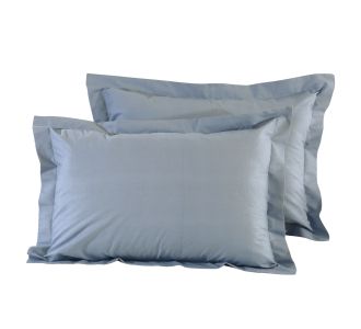 DAS HOME 1006 ΖΕΥΓΟΣ ΜΑΞΙΛΑΡΟΘΗΚΕΣ DUSTY BLUE DUSTY BLUE |  Μαξιλαροθήκες Απλές στο espiti