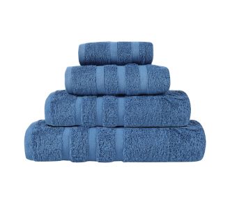 DAS HOME ΠΕΤΣΕΤΑ ΠΡΟΣΩΠΟΥ PRESTIGE 50Χ90 1171 BLUE |  Πετσέτες Προσώπου στο espiti