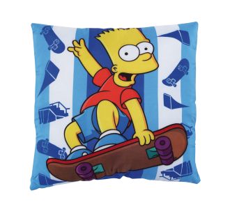 THE SIMPSONS BART 5513 ΜΑΞΙΛΑΡΙ ΦΙΓΟΥΡΑΣ 40Χ40 ΚΙΤΡΙΝΟ, ΜΠΛΕ |  Παιδικά διακοσμητικά μαξιλάρια στο espiti